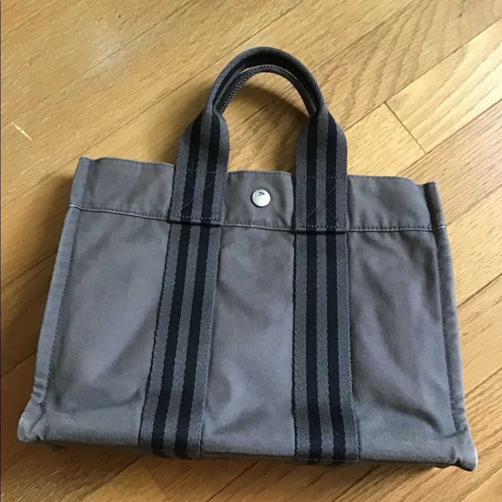 Hermès Fourre Tout canvas tote